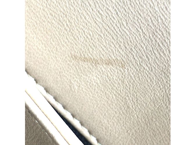 Borsa a spalla in pelle beige Chanel - vista 13