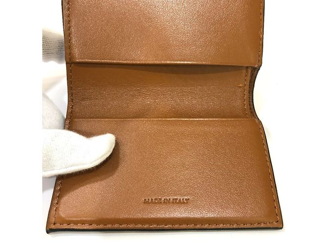 Céline Celine Triomphe Kompaktgeldbörse Braun - Ansicht 10
