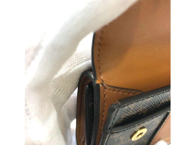 Céline Celine Triomphe Kompaktgeldbörse Braun - Ansicht 15