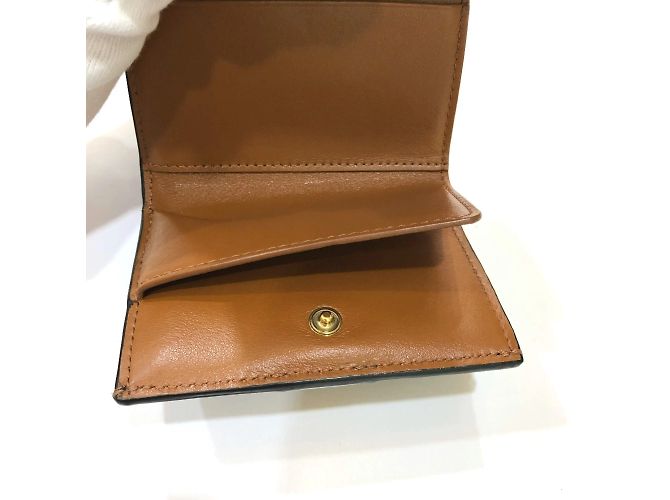 Céline Celine Triomphe Kompaktgeldbörse Braun - Ansicht 9