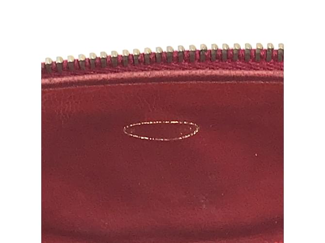 Borsa Chanel CC Mark Rosso - vista 10