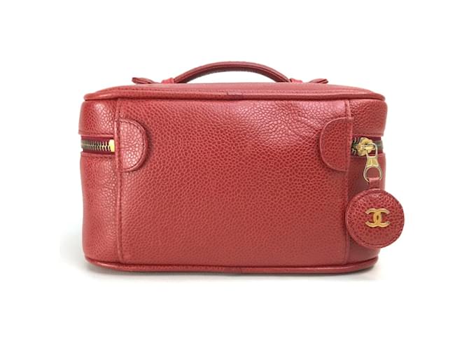 Borsa Chanel CC Mark Rosso - vista 2