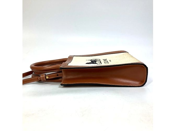 Céline Borsa da trasporto Celine 193302DCI.02NT Beige - vista 3