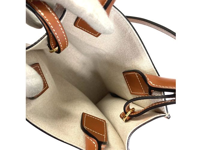 Céline Borsa da trasporto Celine 193302DCI.02NT Beige - vista 9