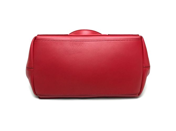 Borsa a spalla in pelle rossa Balenciaga Rosso - vista 3