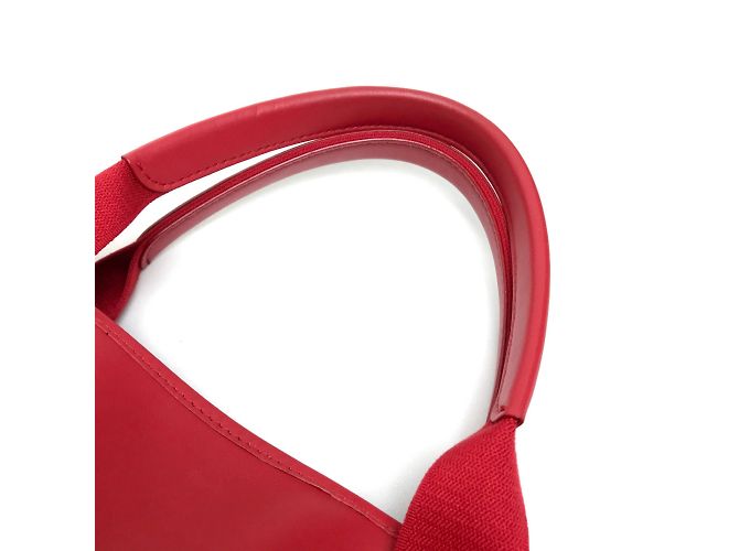 Borsa a spalla in pelle rossa Balenciaga Rosso - vista 8