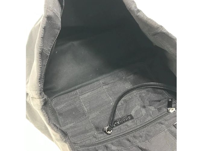 Borsa tote nera Chanel A15991 Nero - vista 12