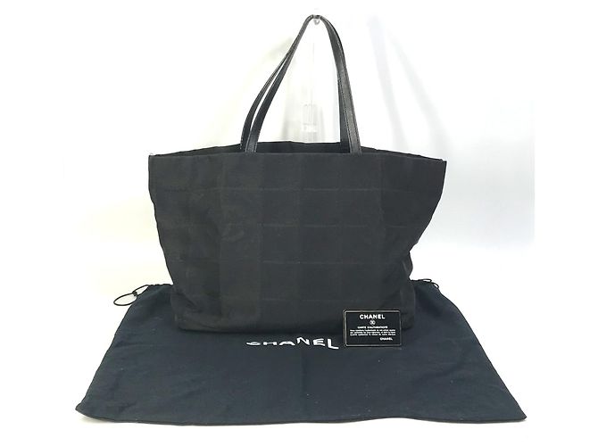 Borsa tote nera Chanel A15991 Nero - vista 16