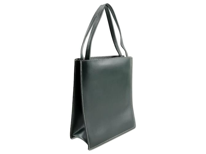 Hermès Borsa Hermes Lucy PM Verde scuro - vista 3