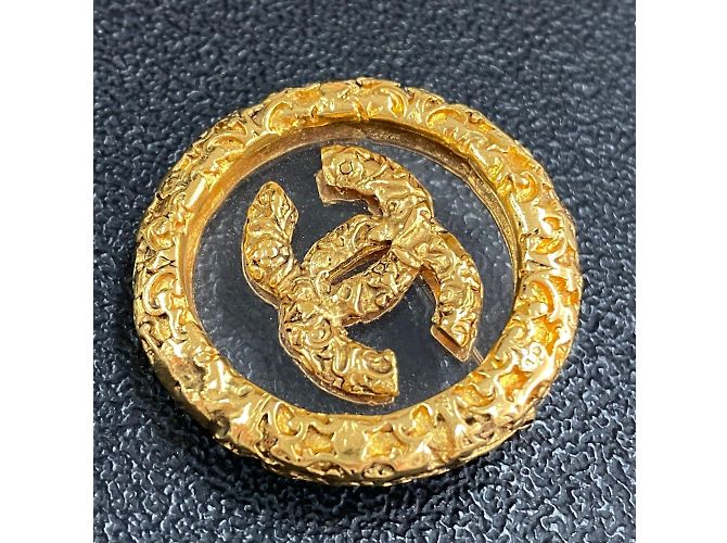 Spilla circolare in oro CC di Chanel D'oro - vista 14