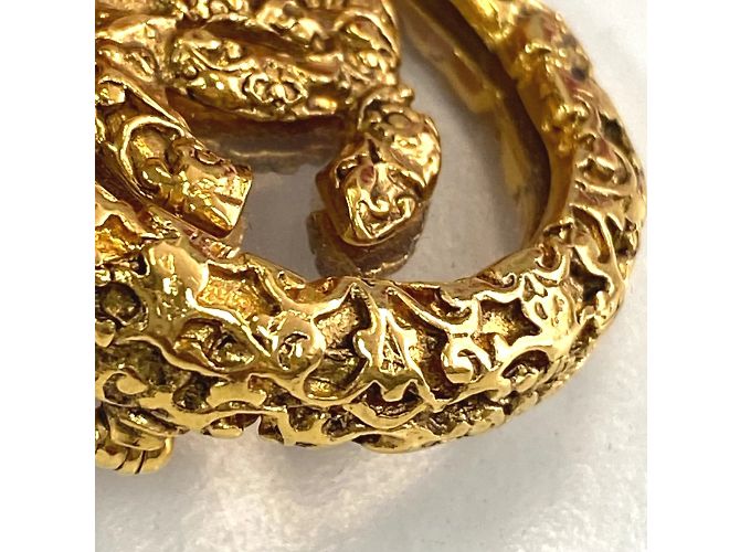 Spilla circolare in oro CC di Chanel D'oro - vista 6