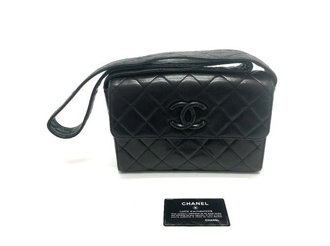 Borsa a Spalla Chanel CC Mark Nero - vista 12