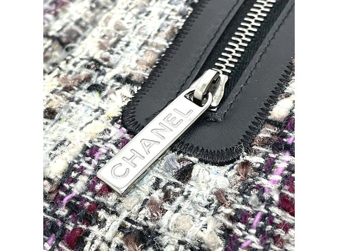 Borsa a Spalla Chanel Camelia Chain Marrone - vista 8