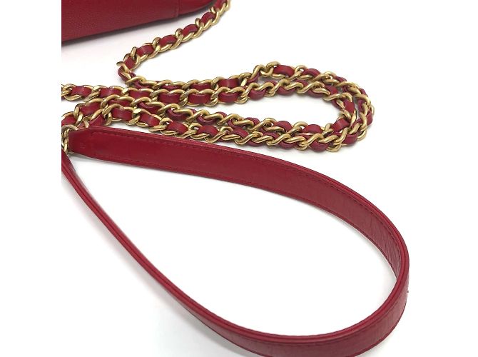 Chanel A84452 CC Filigran Mini Schultertasche Rot - Ansicht 10