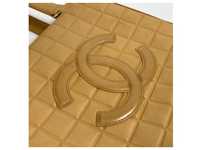 Borsa Tote Chanel A17809 CCCC Mark Beige - vista 4
