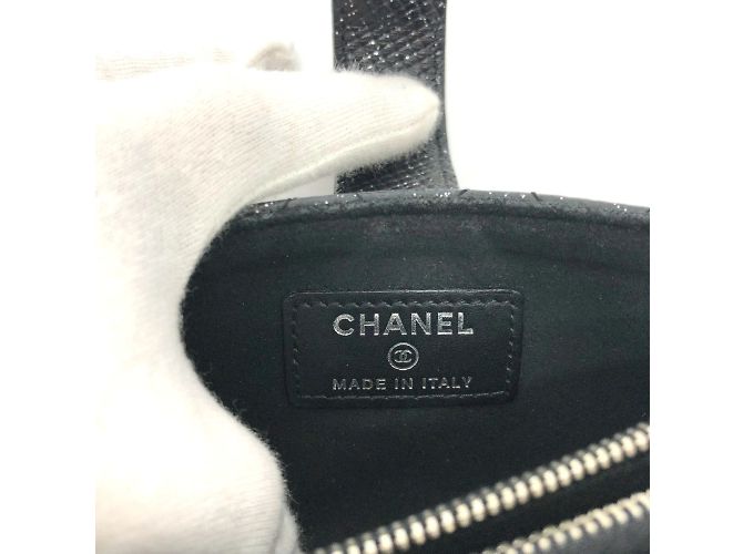Portafoglio Chanel CC Mark Nero - vista 12
