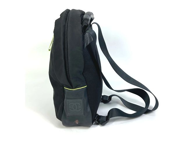 Zaino della linea sport di Chanel Nero - vista 3