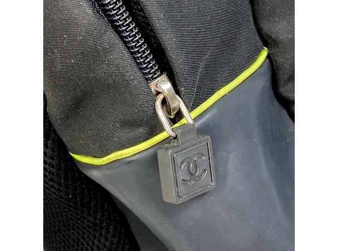 Zaino della linea sport di Chanel Nero - vista 9