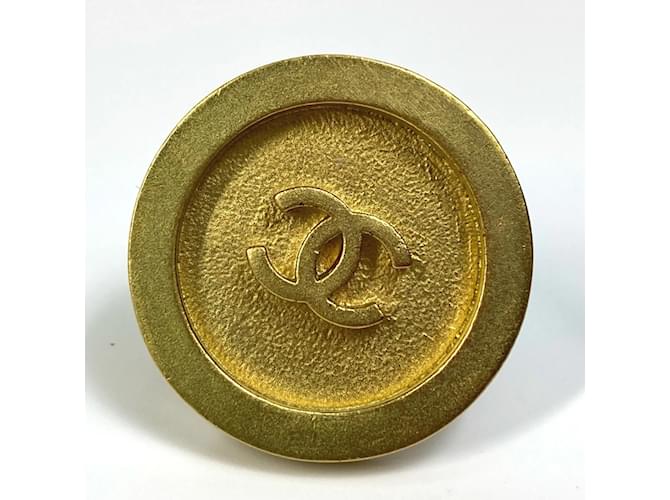 Timeless Orecchini rotondi Chanel CC Mark Circle D'oro - vista 5