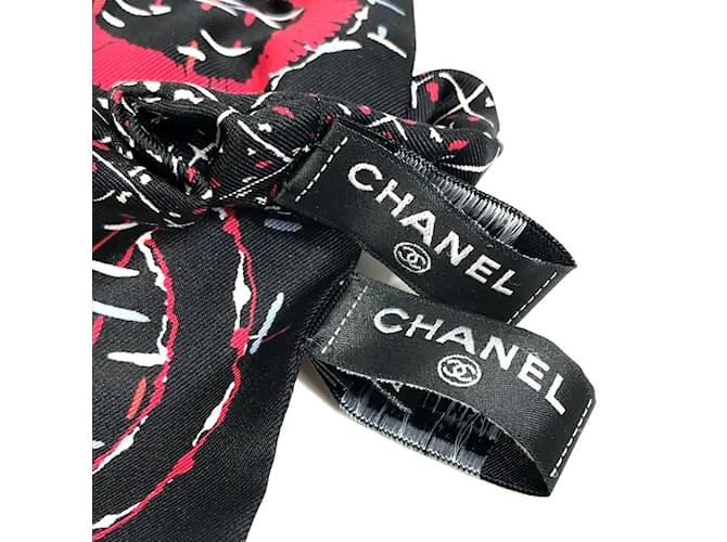 Set di Accessori per Capelli Chanel CC in 2 Pezzi Nero - vista 5