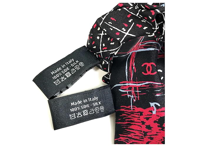 Set di Accessori per Capelli Chanel CC in 2 Pezzi Nero - vista 6