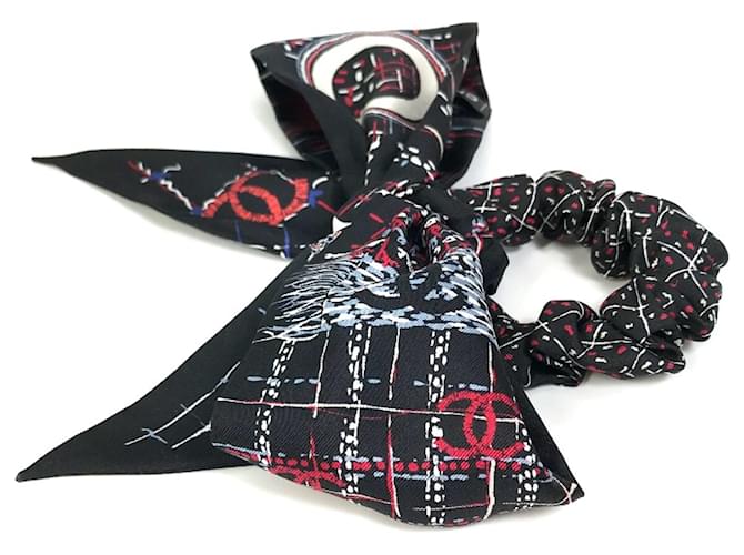 Set di Accessori per Capelli Chanel CC in 2 Pezzi Nero - vista 8