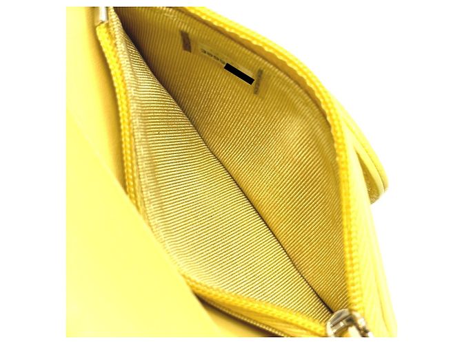 Monedero Chanel AP1991 CC Mark Amarillo - vista 12