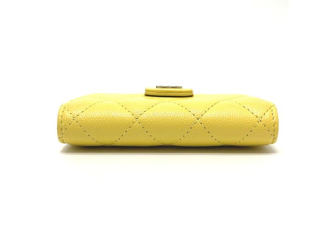 Monedero Chanel AP1991 CC Mark Amarillo - vista 3