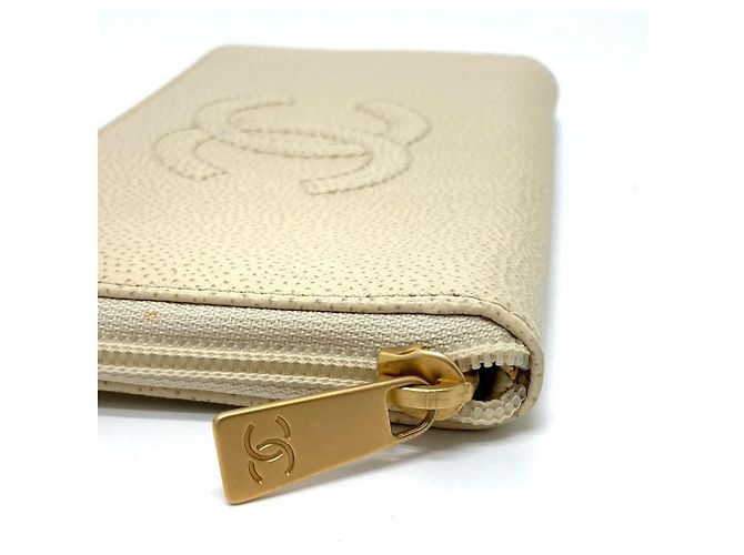 Beige Leder Langbörse Chanel A13228 - Ansicht 3