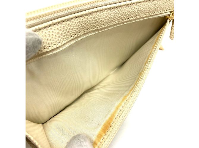 Beige Leder Langbörse Chanel A13228 - Ansicht 9