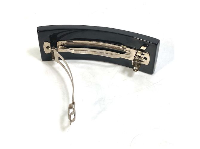 Accessorio per capelli Chanel 05P Valletta Nero Argento - vista 10
