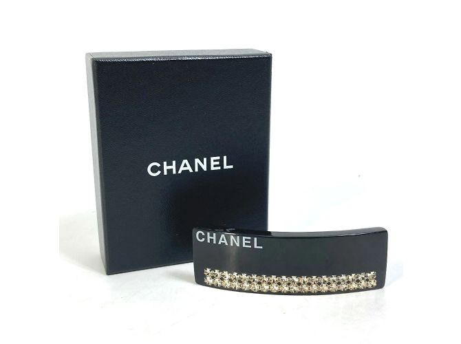 Accessorio per capelli Chanel 05P Valletta Nero Argento - vista 11