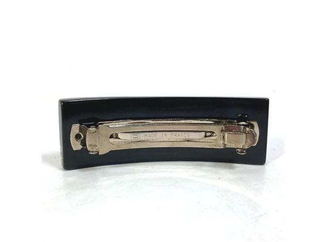 Accessorio per capelli Chanel 05P Valletta Nero Argento - vista 2
