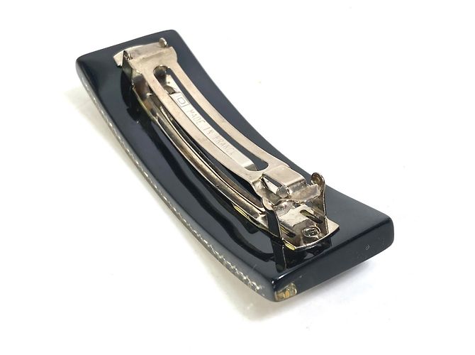 Accessorio per capelli Chanel 05P Valletta Nero Argento - vista 6