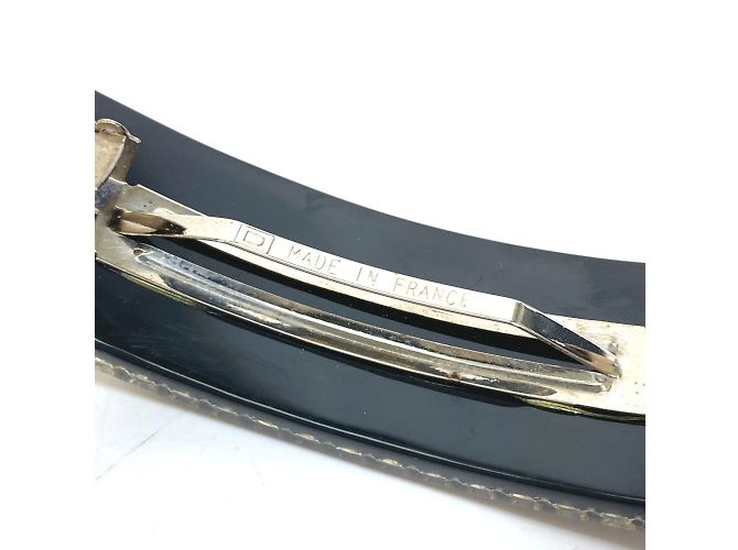 Accessorio per capelli Chanel 05P Valletta Nero Argento - vista 7