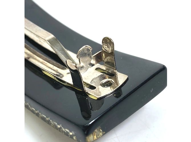 Accessorio per capelli Chanel 05P Valletta Nero Argento - vista 8