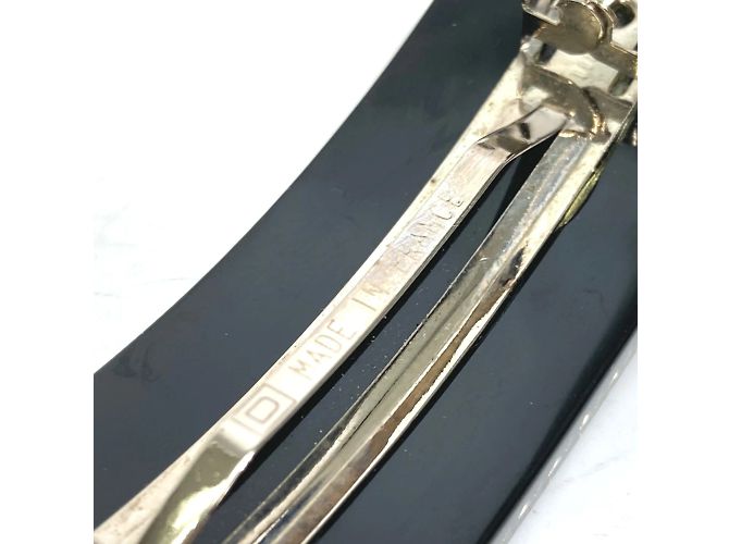 Accessorio per capelli Chanel 05P Valletta Nero Argento - vista 9