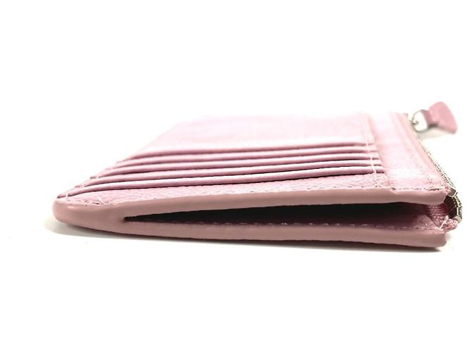 Monedero de cuero rosa Balenciaga - vista 3