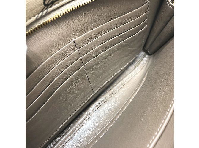 Clutch in pelle marrone Balenciaga - vista 9