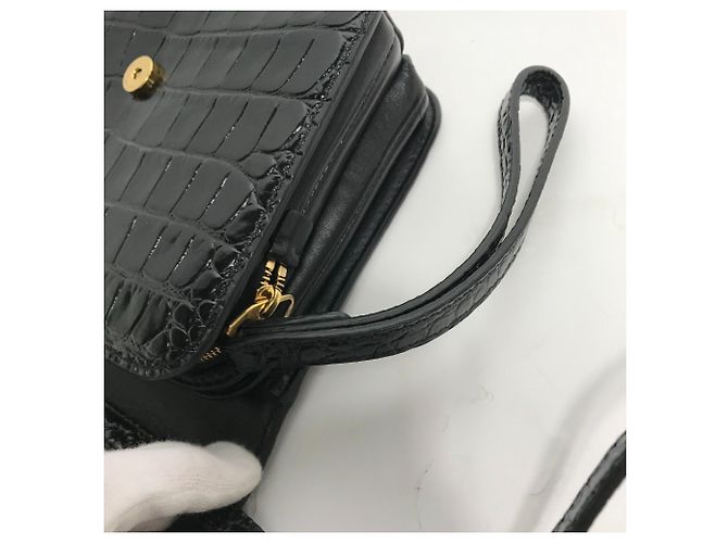 Borsa a spalla in pelle nera Balenciaga Nero - vista 10
