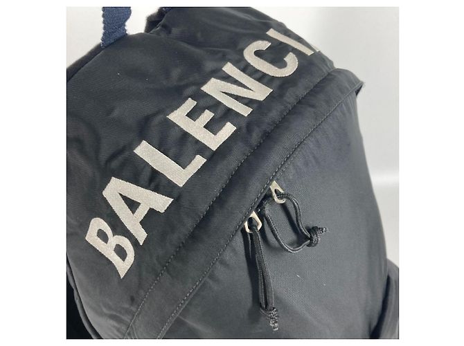 Everyday Balenciaga Bicolor Backpack Black - view 4