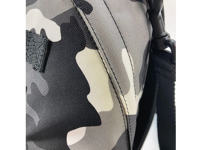 Zaino camouflage grigio Balenciaga Marrone - vista 11
