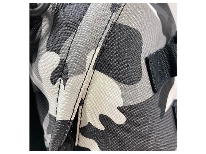 Zaino camouflage grigio Balenciaga Marrone - vista 12