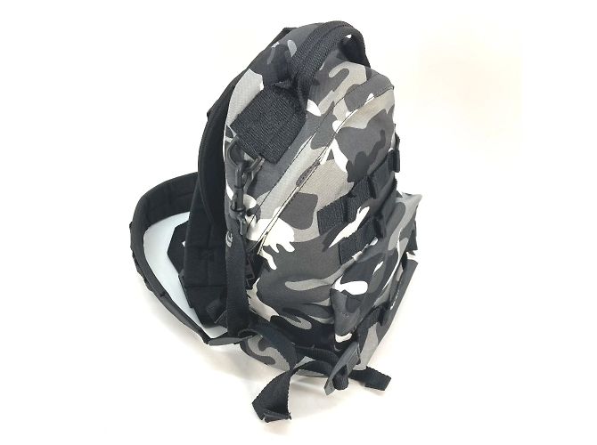 Zaino camouflage grigio Balenciaga Marrone - vista 6