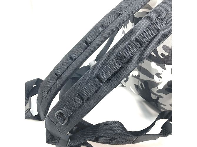 Zaino camouflage grigio Balenciaga Marrone - vista 8
