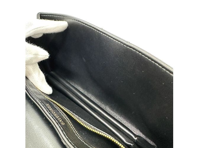 Borsa a spalla con logo Balenciaga 580161 Nero - vista 11