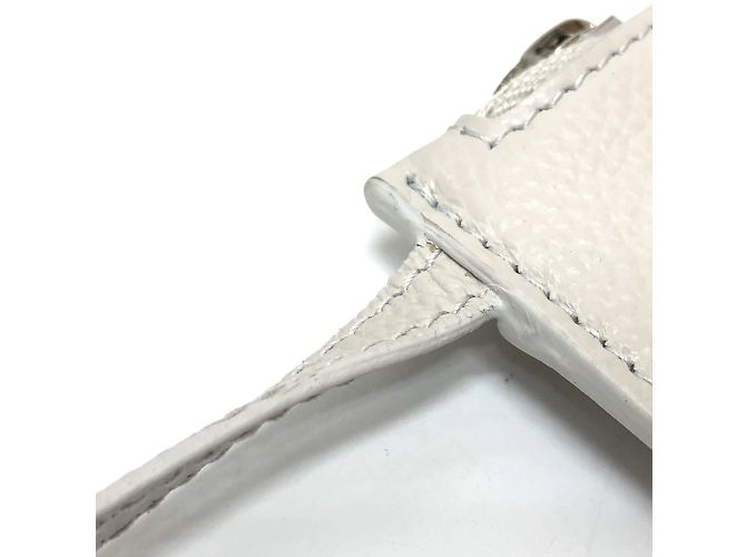 Borsa a spalla in pelle bianca Balenciaga Bianco - vista 13