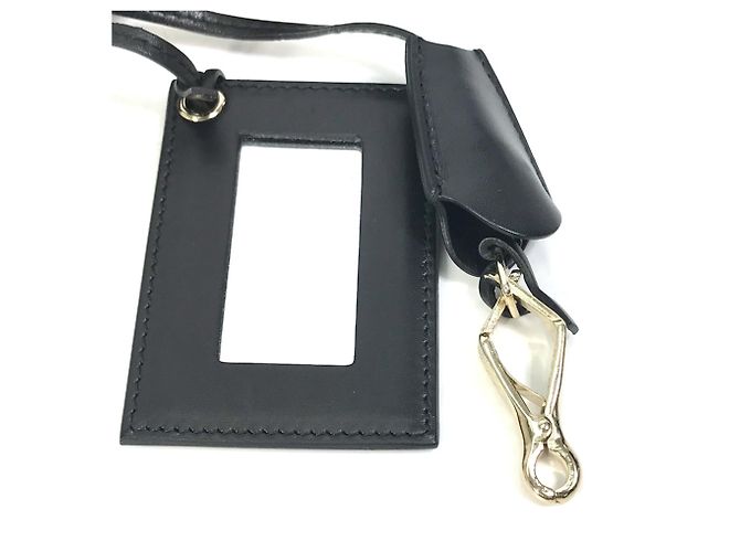 Clutch in pelle nera Balenciaga Nero - vista 10