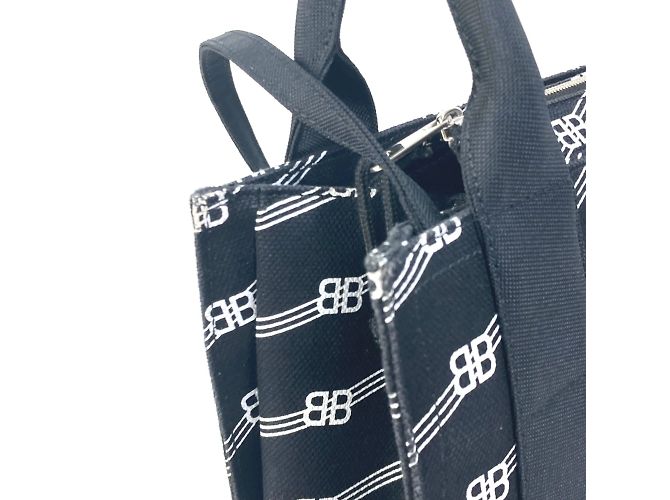 Borsa Tote BB 620884 di Balenciaga Nero - vista 7