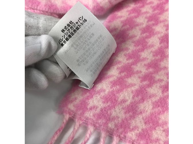 Stola di frange rosa Balenciaga - vista 11